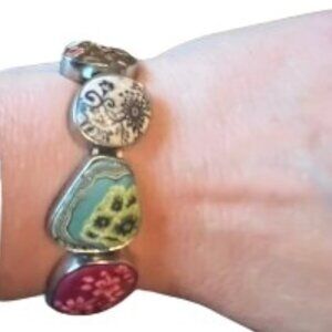 Viva Bead Multicolor Stretch Bracelet - NWOT